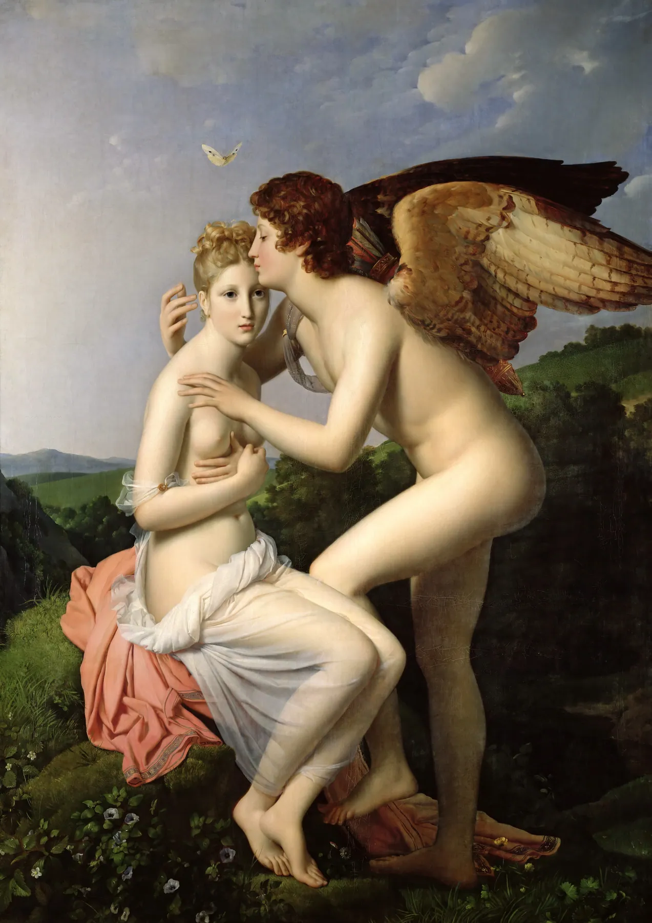 Cupido y Psique, de François Gérard
