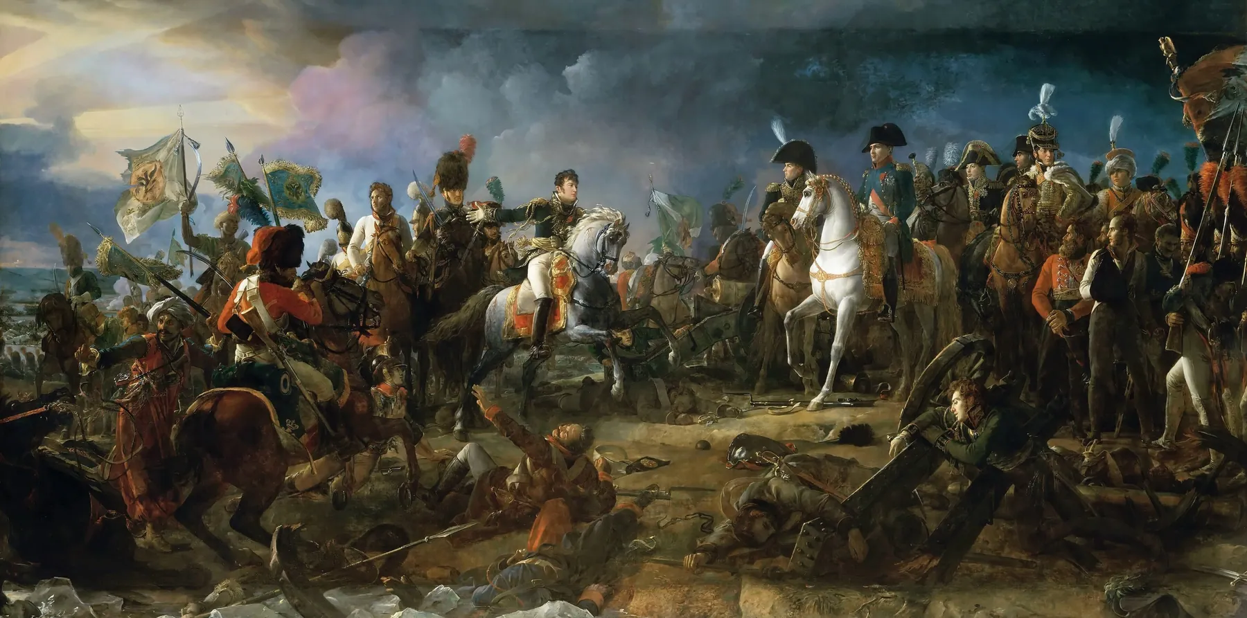 La batalla de Austerlitz, de François Gérard
