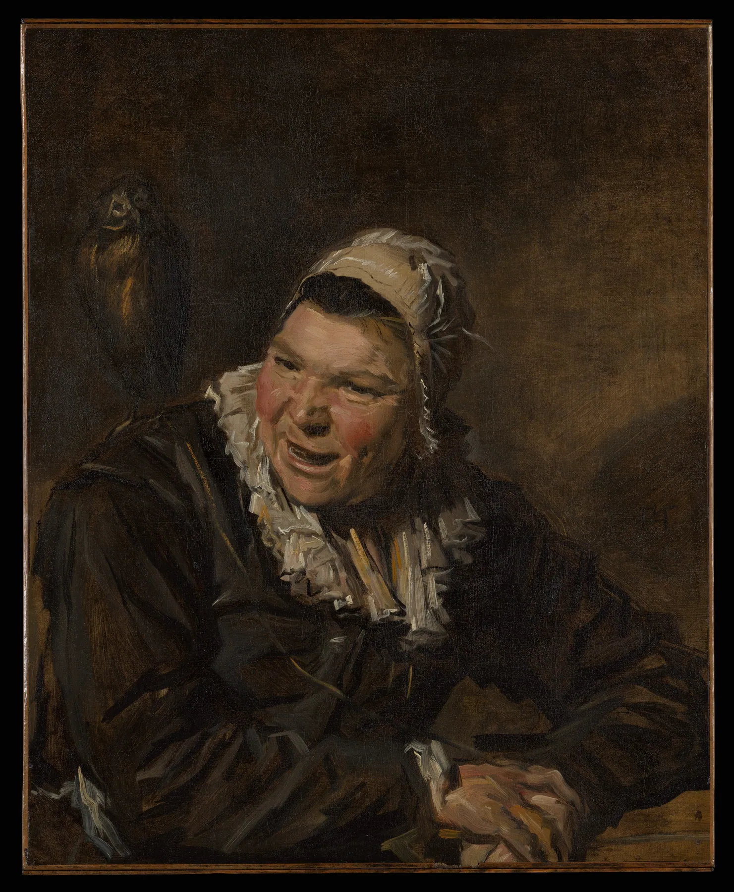 Barbara Claes (fallecida en 1663, llamada 'Malle Babbe'), de Frans Hals