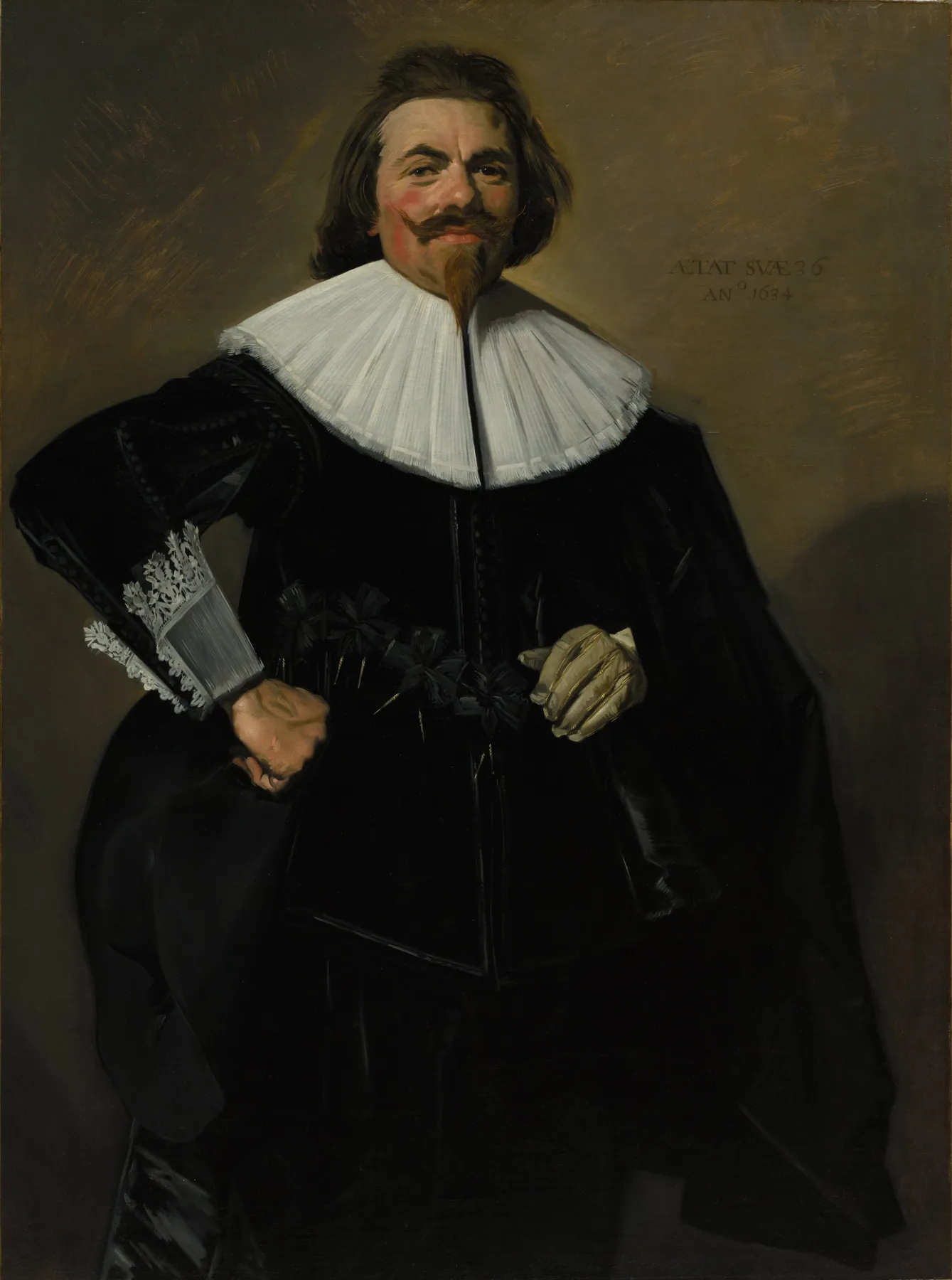 Retrato de Tieleman Roosterman, de Frans Hals