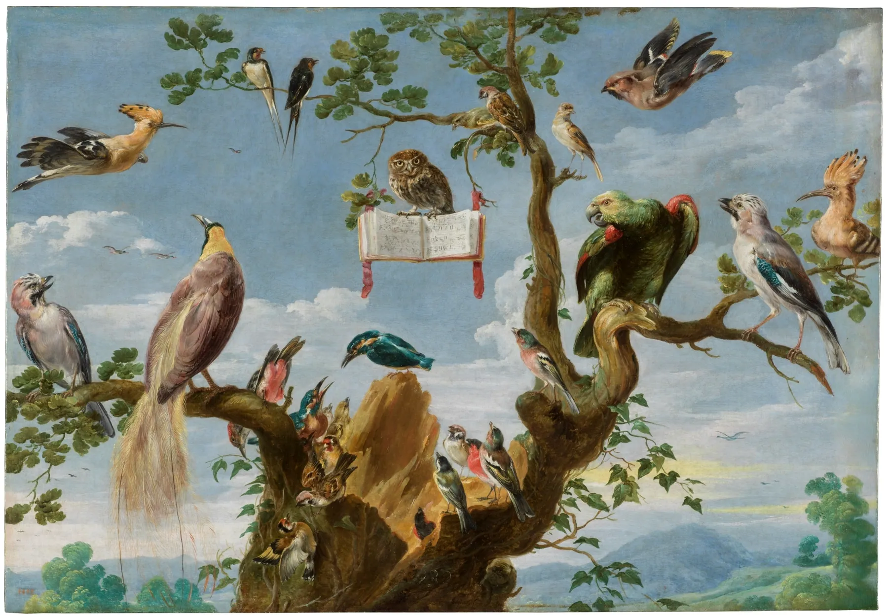 Concierto de aves, de Frans Snyders