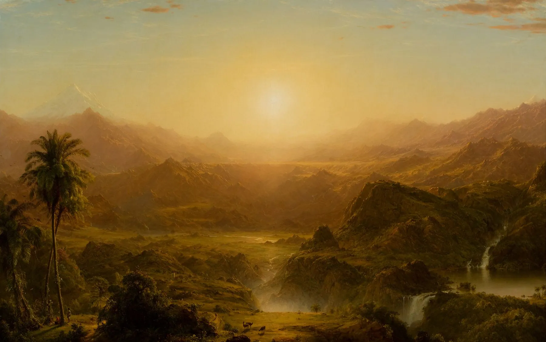 Andes de Ecuador, de Frederic Edwin Church