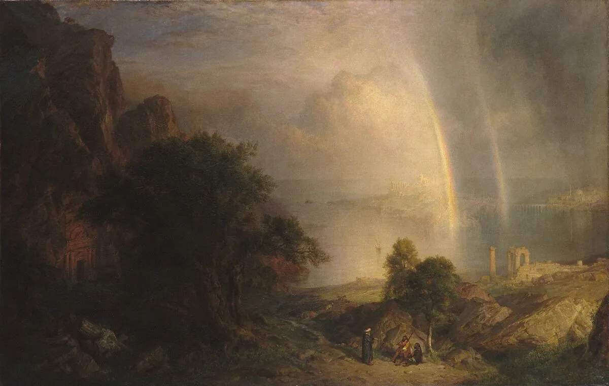 El mar del Sur o El Egeo, de Frederic Edwin Church