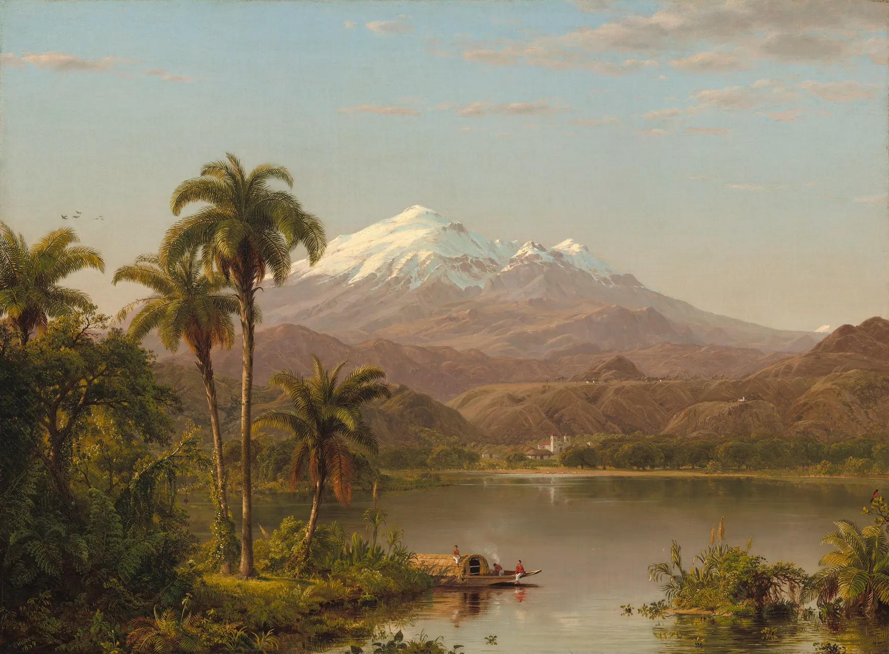 Palmeras de Tamaca, de Frederic Edwin Church