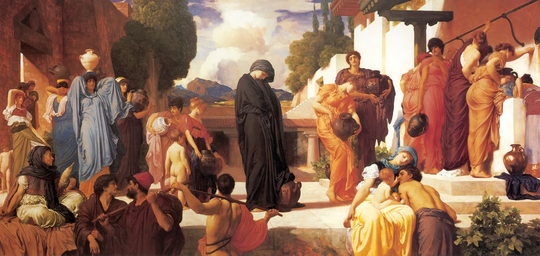 Cautiva Andrómaca, de Frederic Leighton