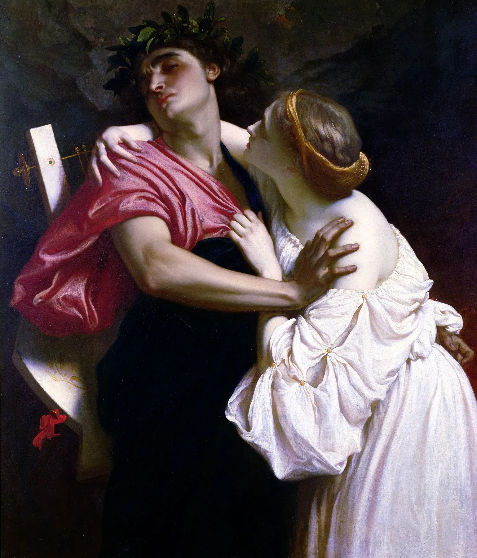 Orfeo y Eurídice, de Frederic Leighton