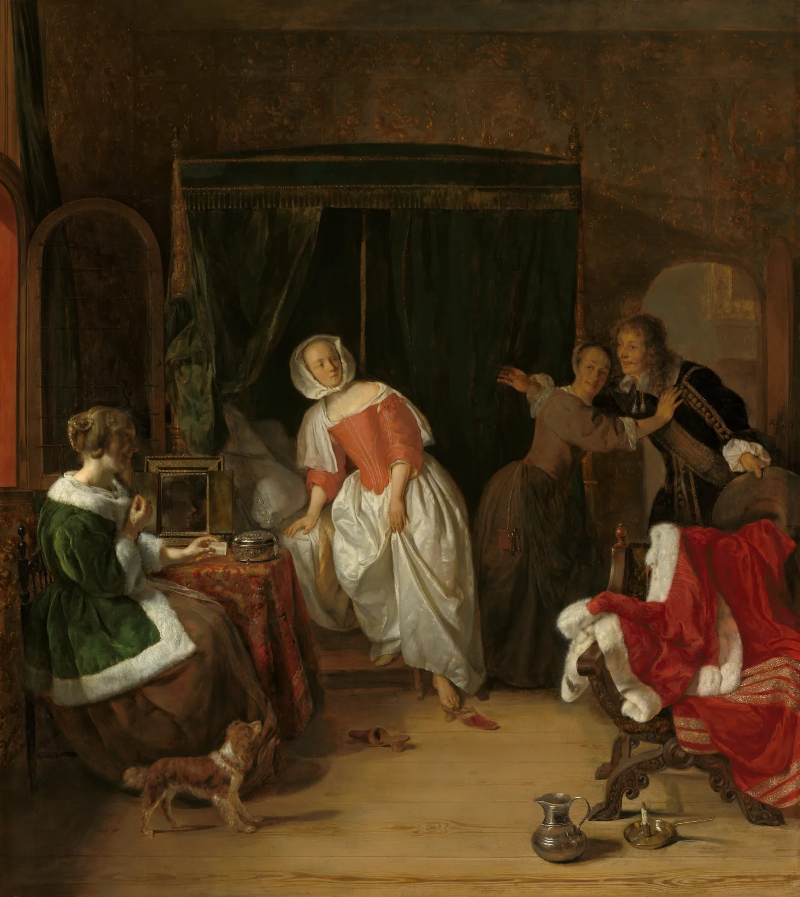 El intruso, de Gabriel Metsu