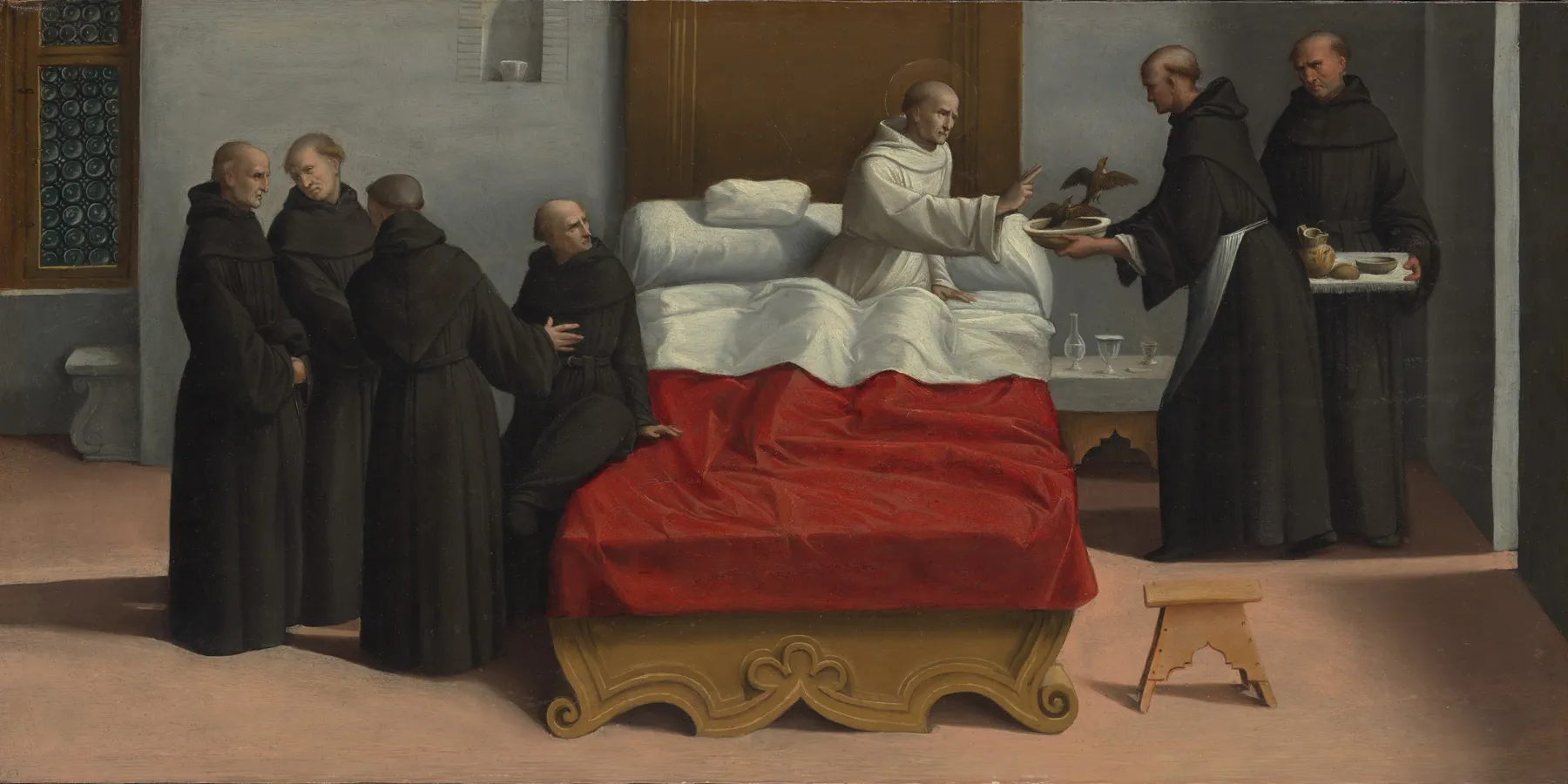 San Nicolás de Tolentino resucitando a los pájaros, de Garofalo