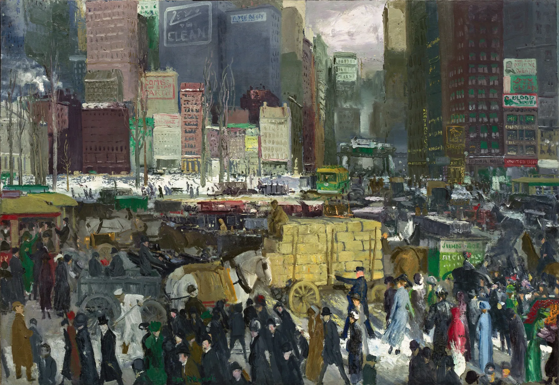 Nueva York, de George Bellows