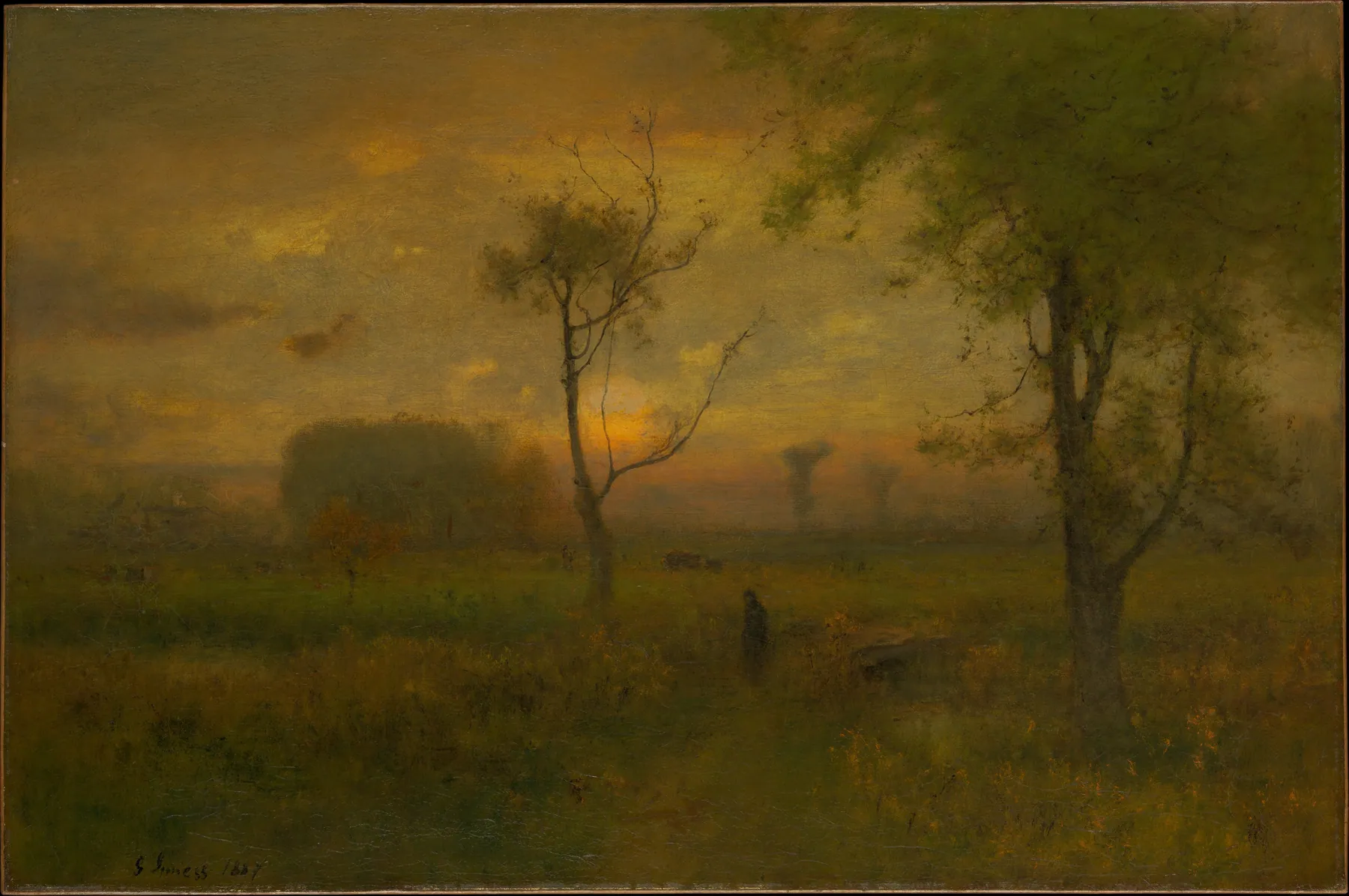 Amanecer, de George Inness