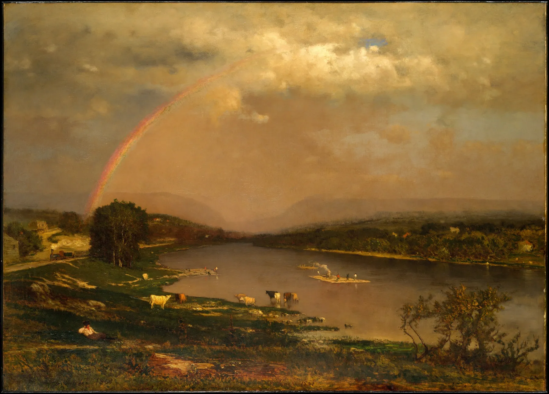 Delaware Water Gap, de George Inness