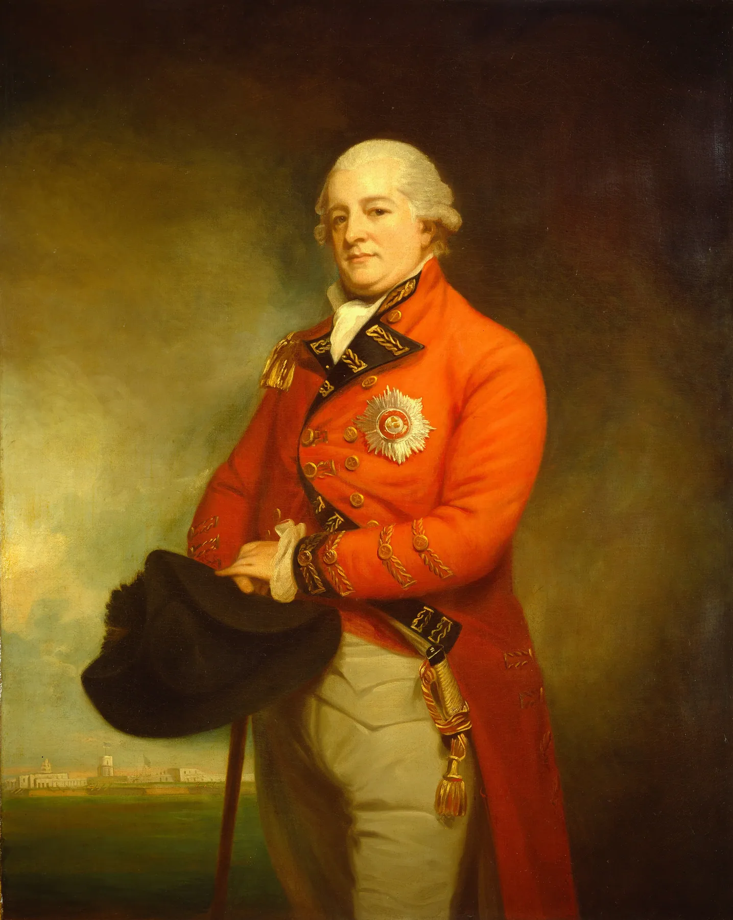 El general de división Sir Archibald Campbell, de George Romney