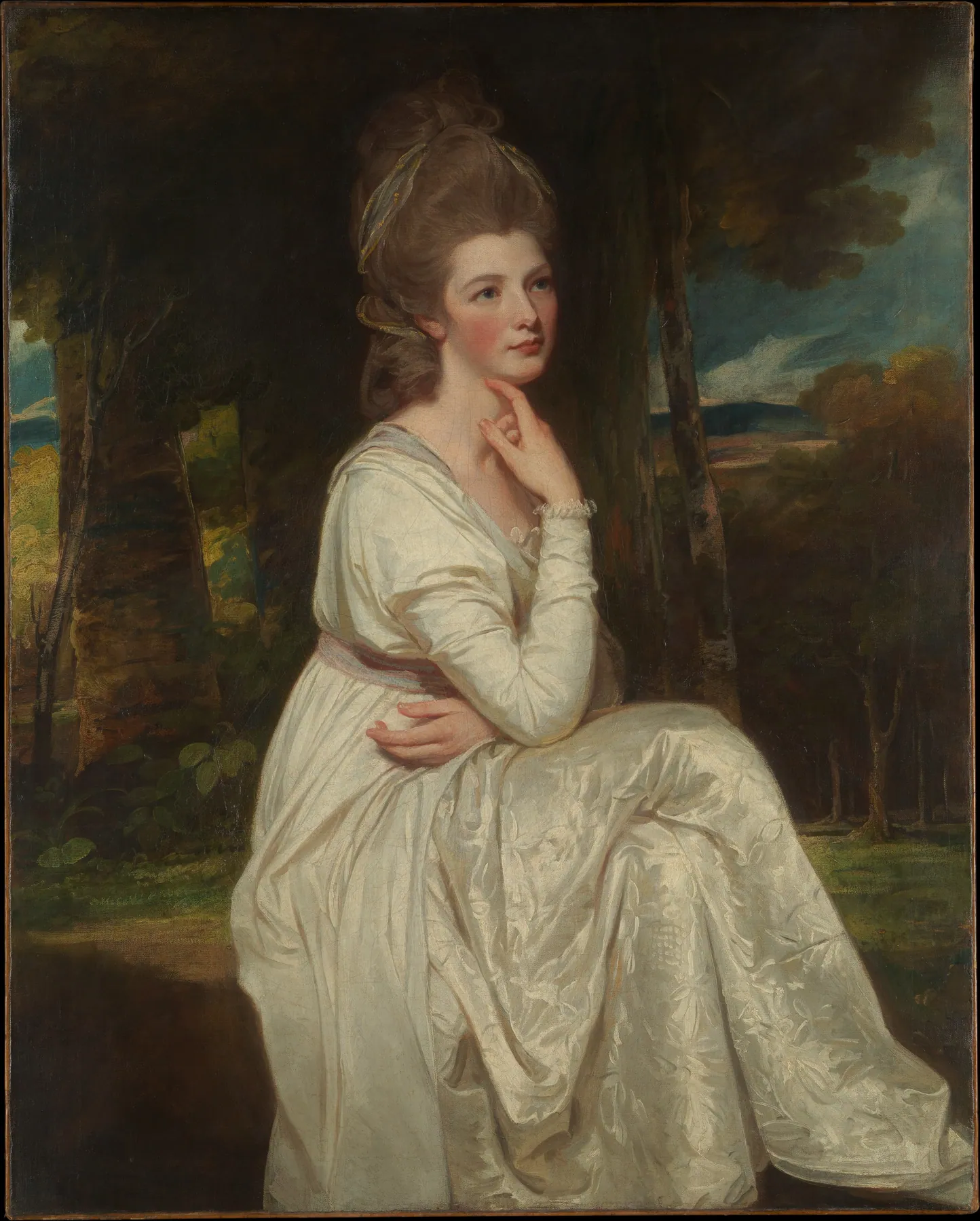 Lady Elizabeth Stanley (1753–1797), condesa de Derby, de George Romney