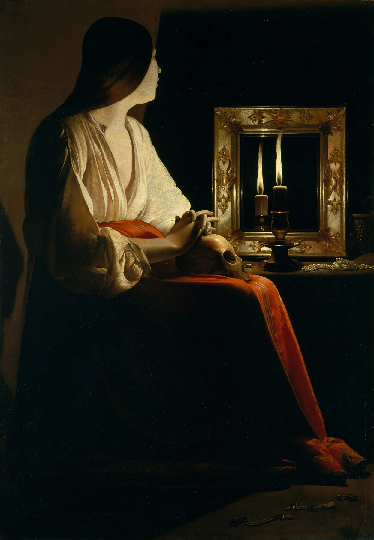 Magdalena penitente, de Georges de La Tour