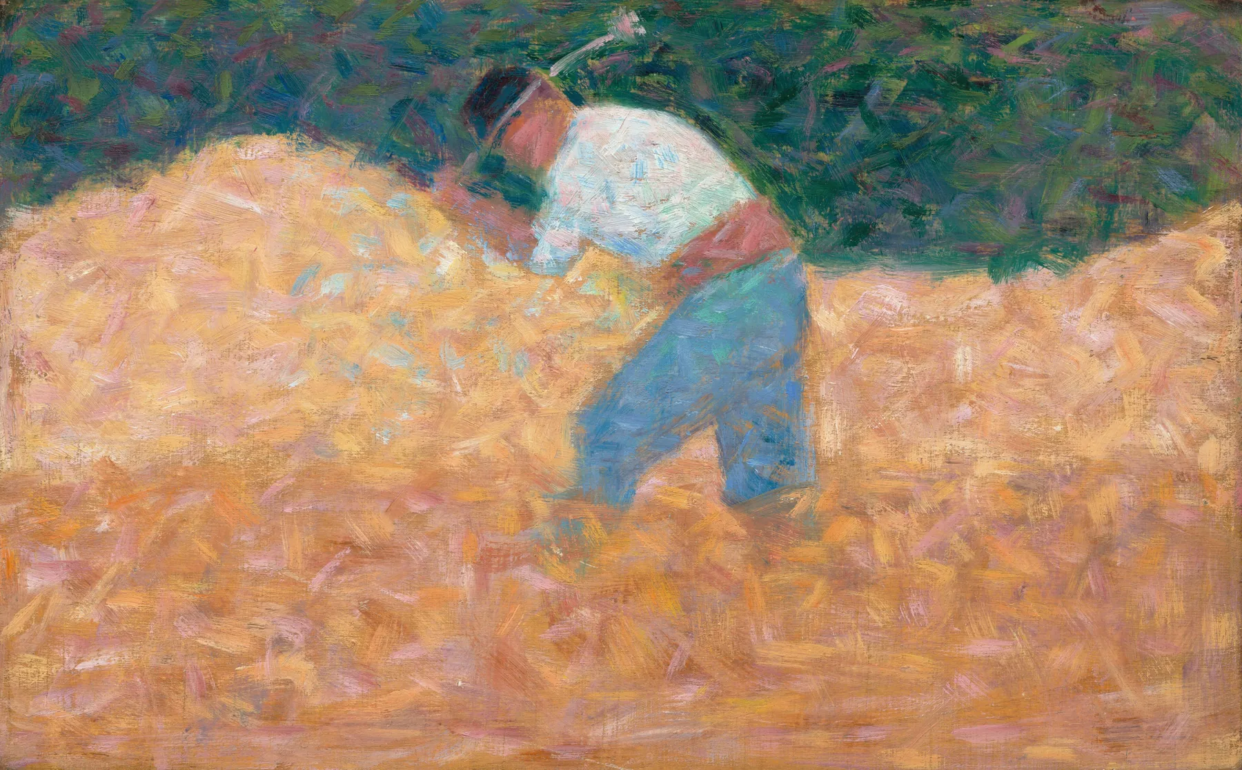 El picapedrero, de Georges Seurat