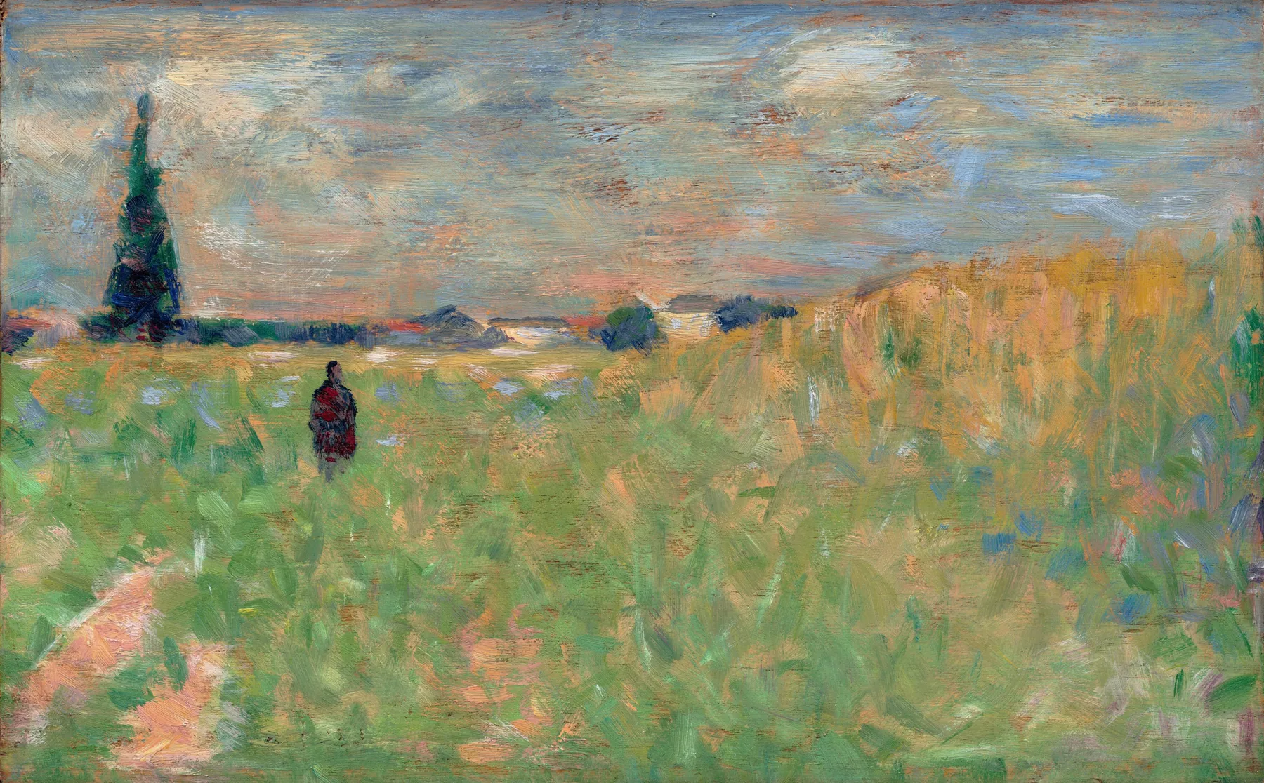 Paisaje de verano, de Georges Seurat