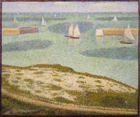 Port-en-Bessin, de Georges Seurat