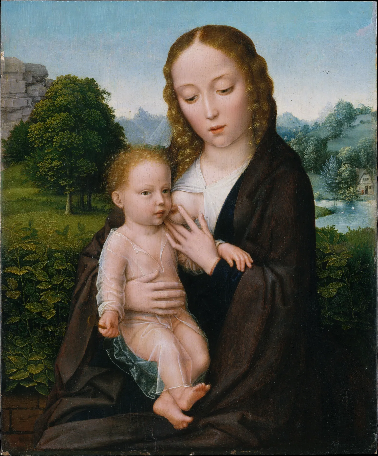 Virgen con el Niño, de Gerard David
