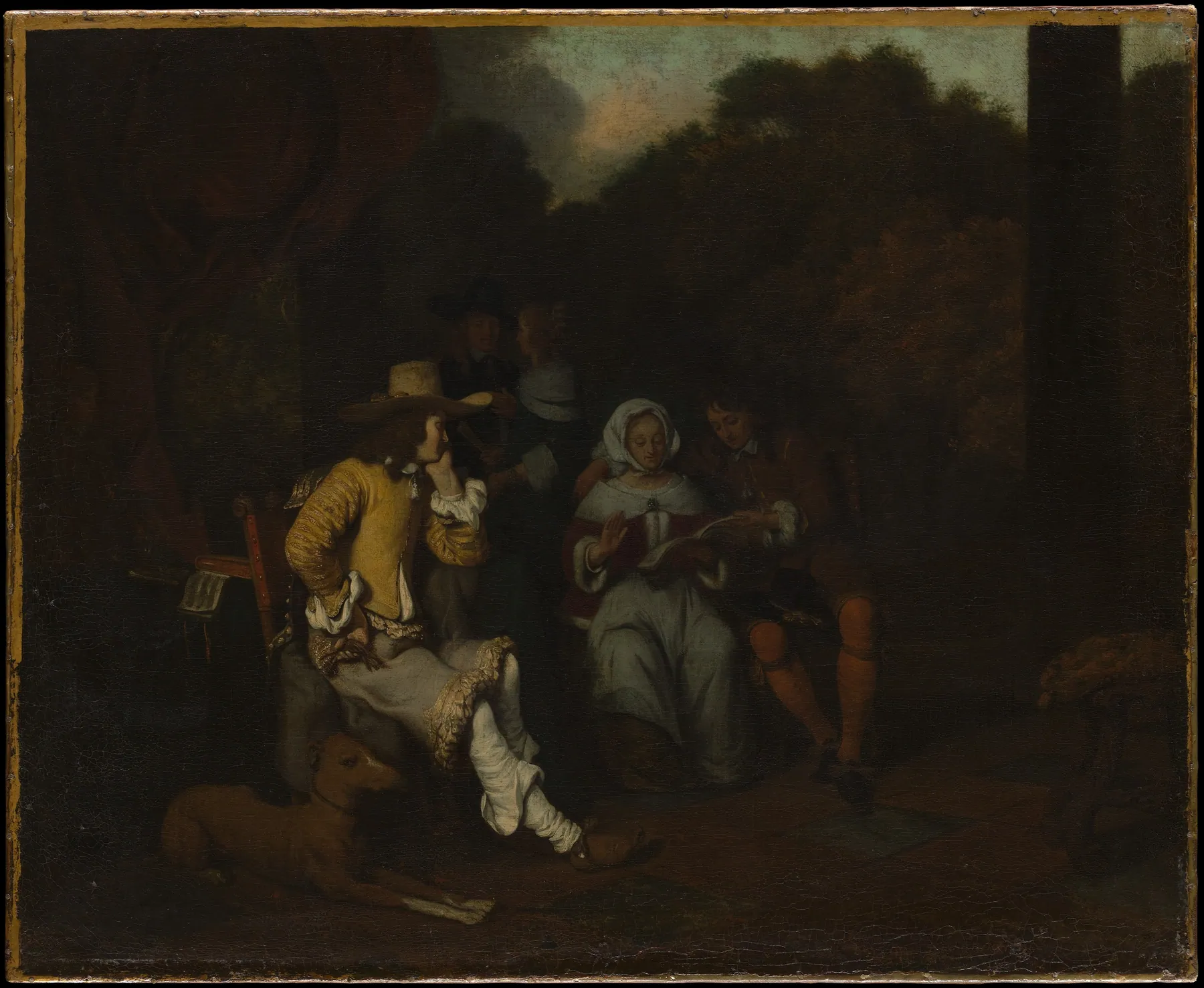 Una fiesta musical, de Gerbrand van den Eeckhout