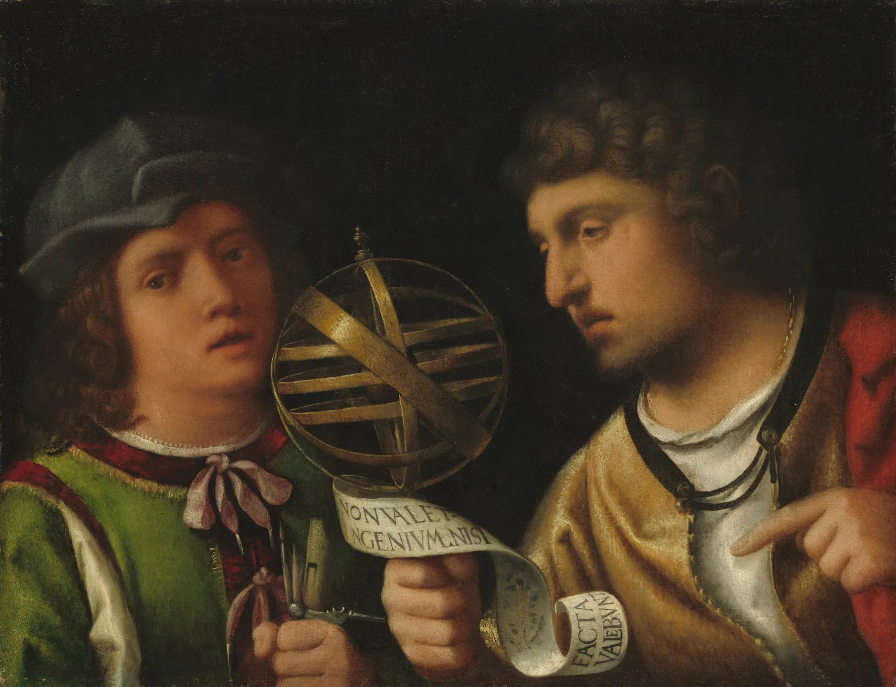 Giovanni Borgherini y su tutor, de Giorgione