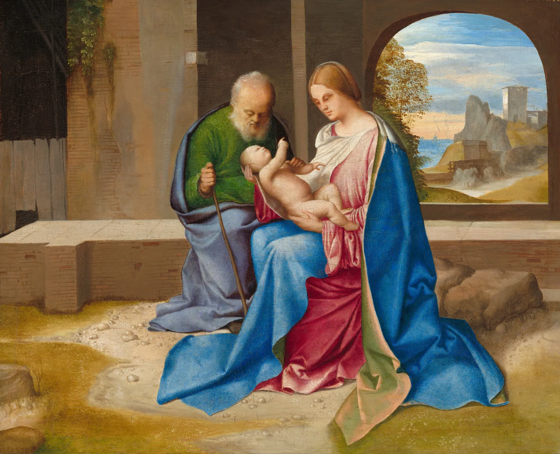 La Sagrada Familia, de Giorgione