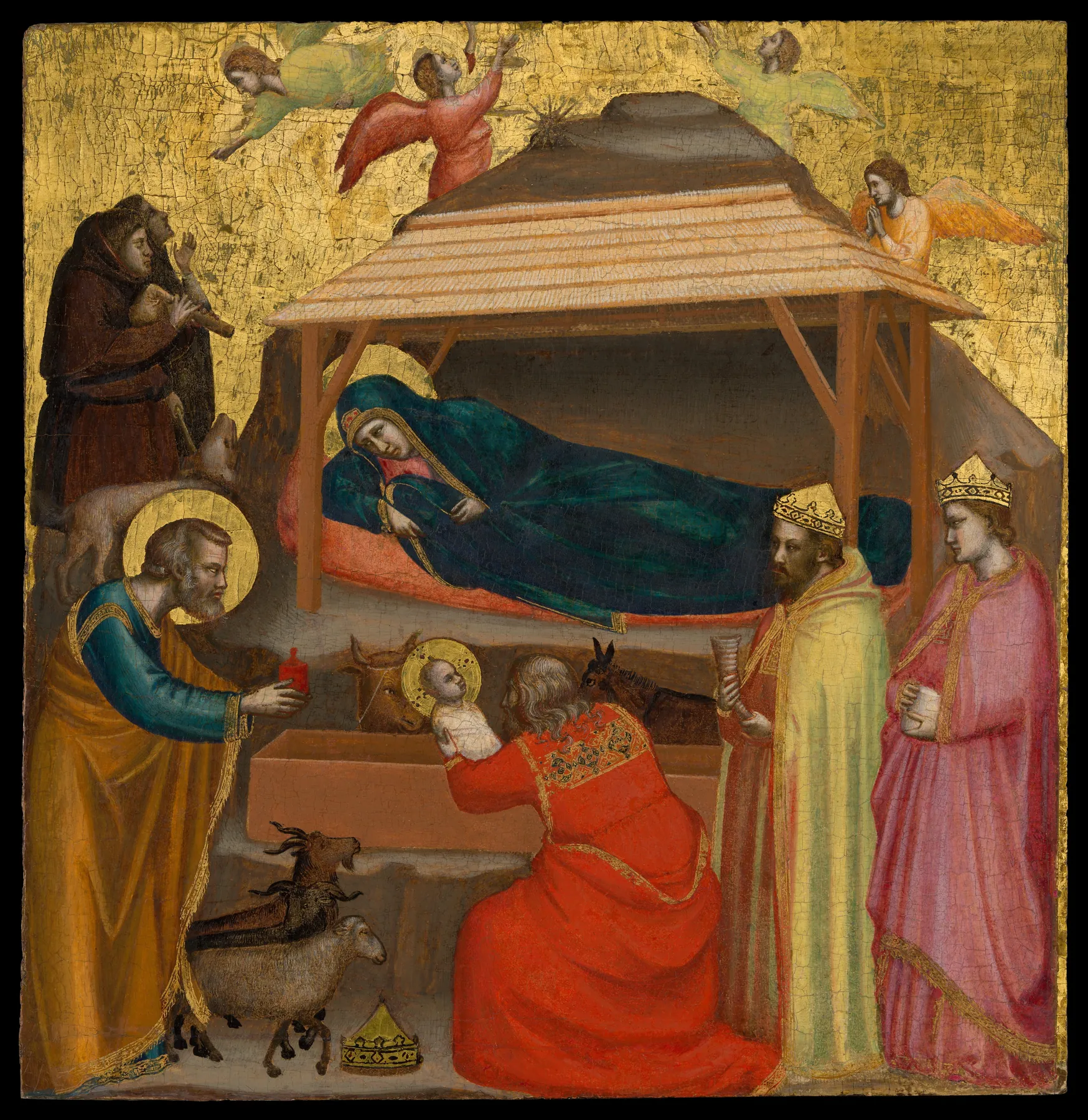 La Adoración de los Reyes Magos, de Giotto di Bondone
