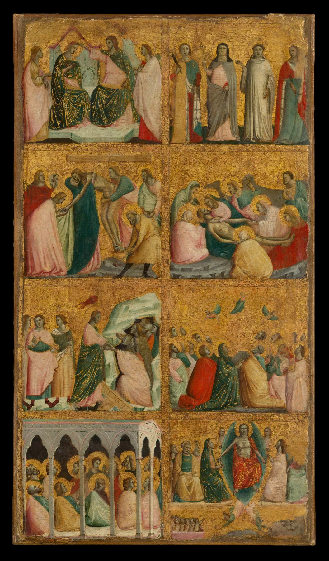 Escenas de la vida de Cristo, de Giovanni Baronzio