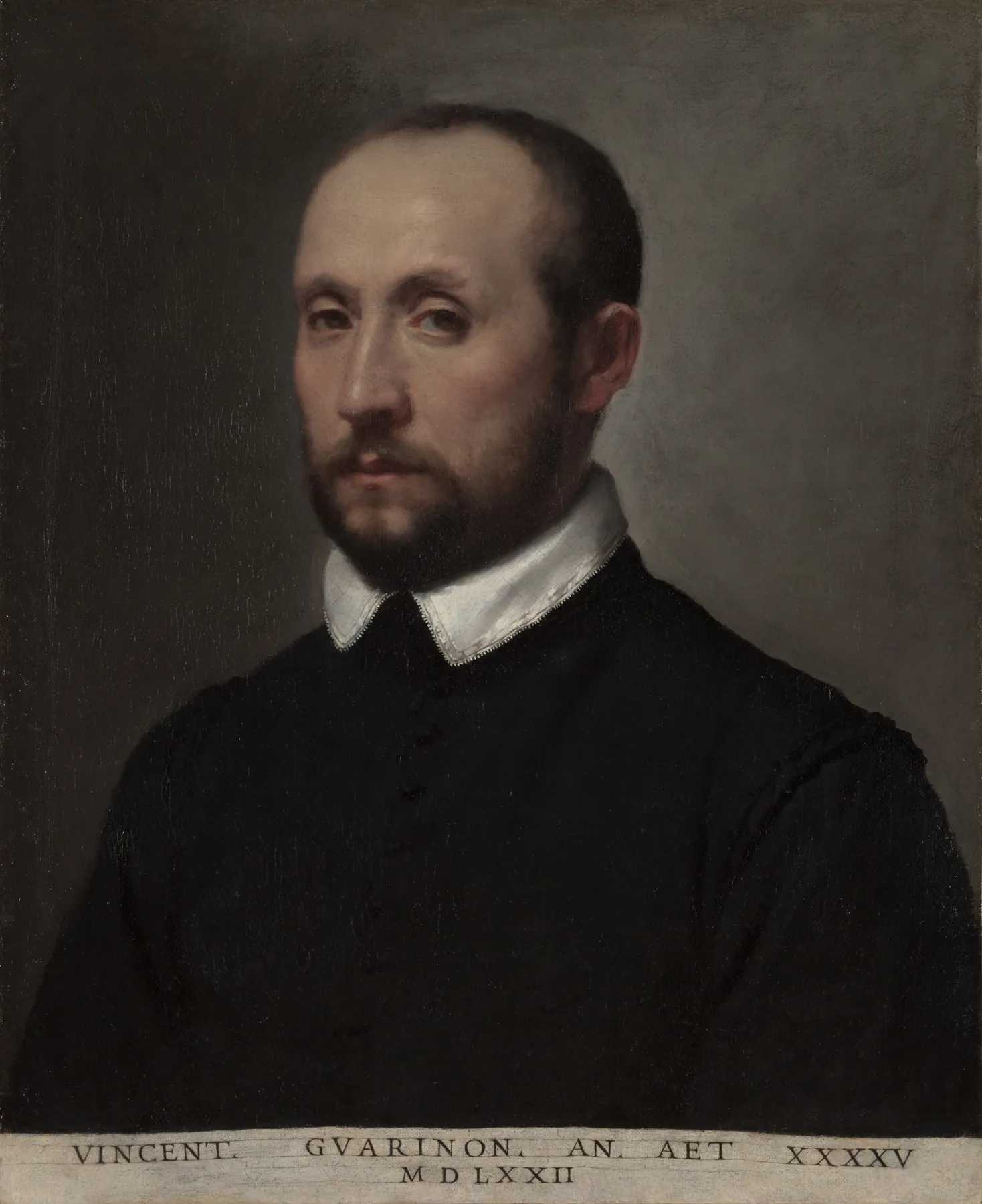Retrato de Vincenzo Guarignoni, de Giovanni Battista Moroni