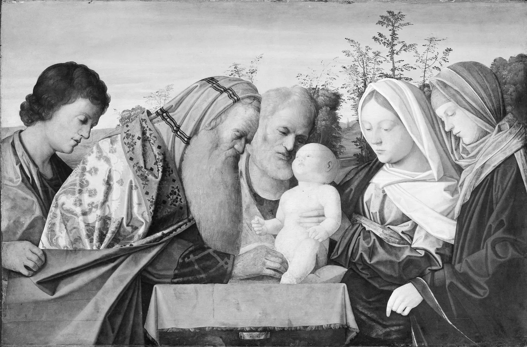 La Circuncisión, de Giovanni Bellini
