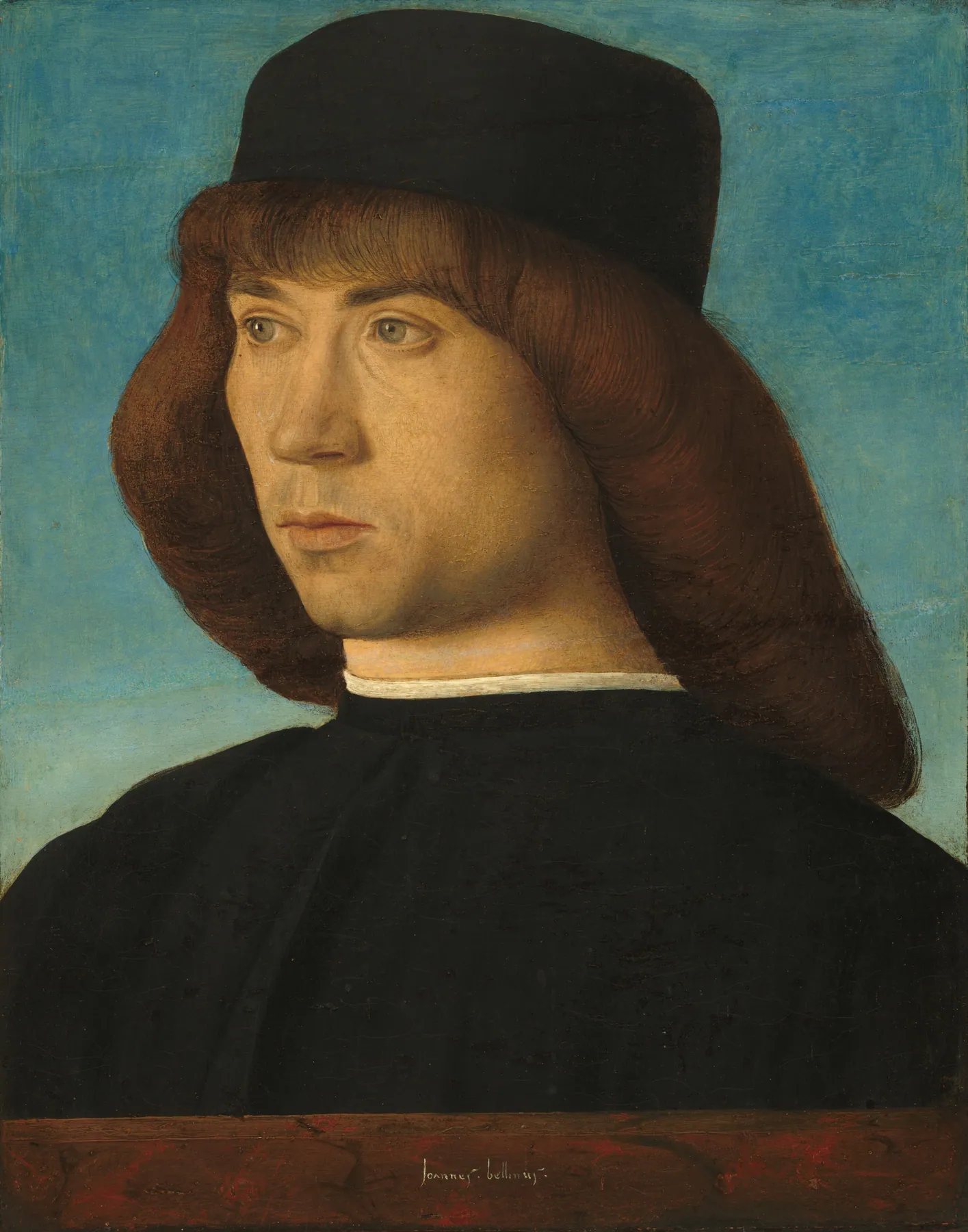 Retrato de un joven, de Giovanni Bellini