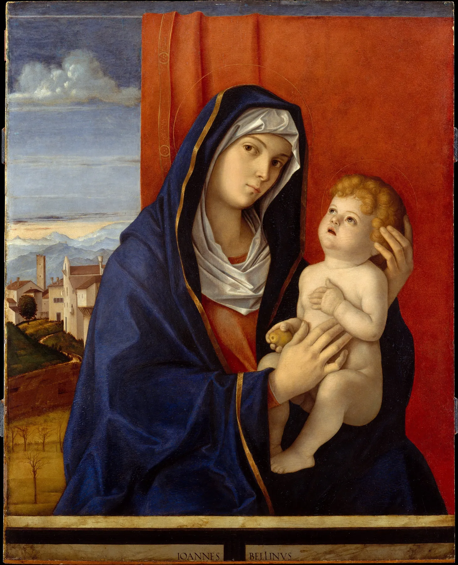 Virgen con el Niño, de Giovanni Bellini