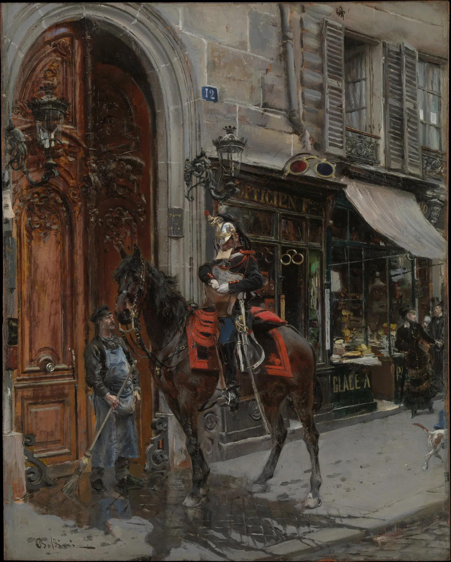 El mensajero, de Giovanni Boldini