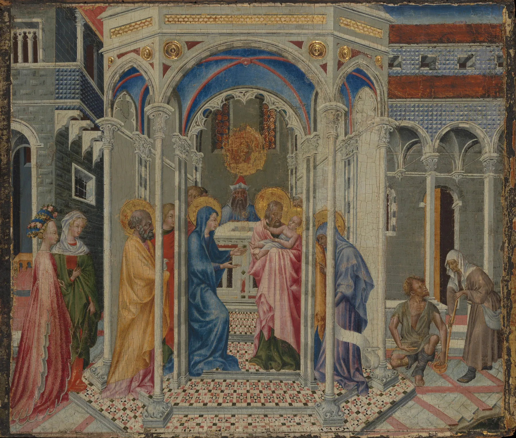 La Presentación de Cristo en el Templo, de Giovanni di Paolo