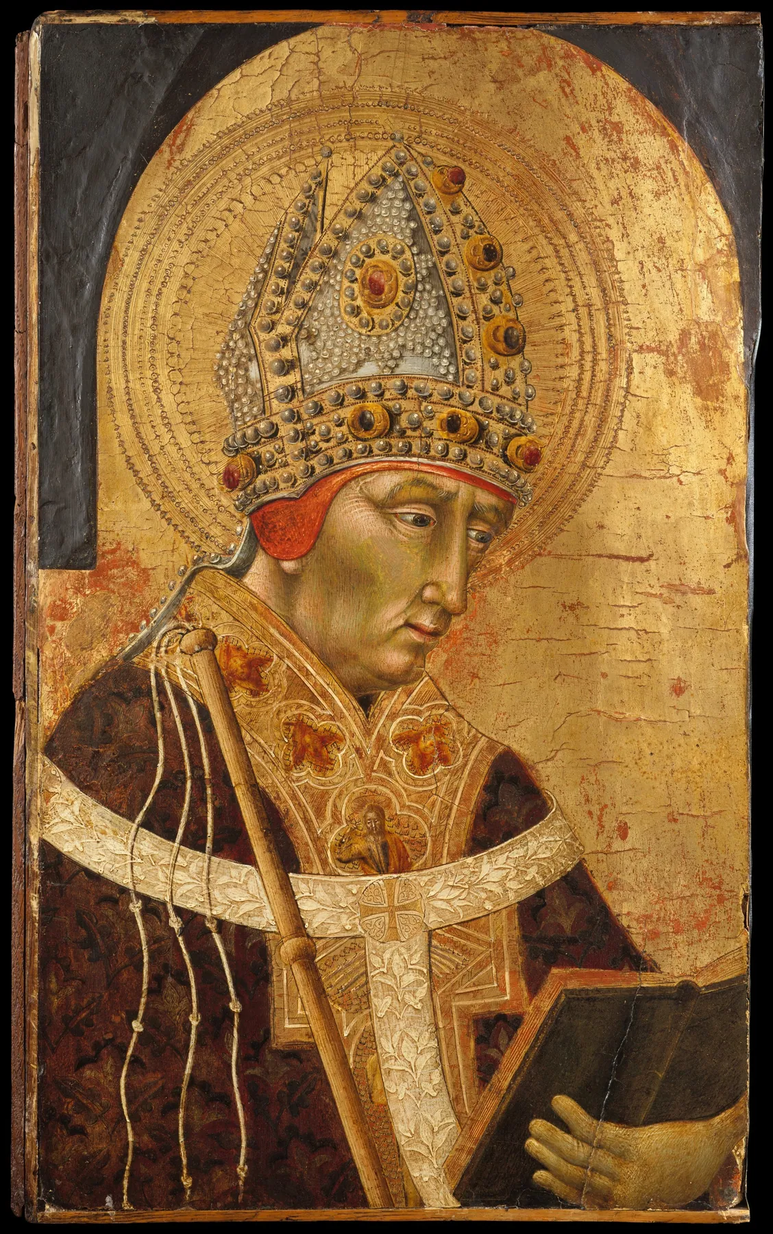 San Ambrosio, de Giovanni di Paolo