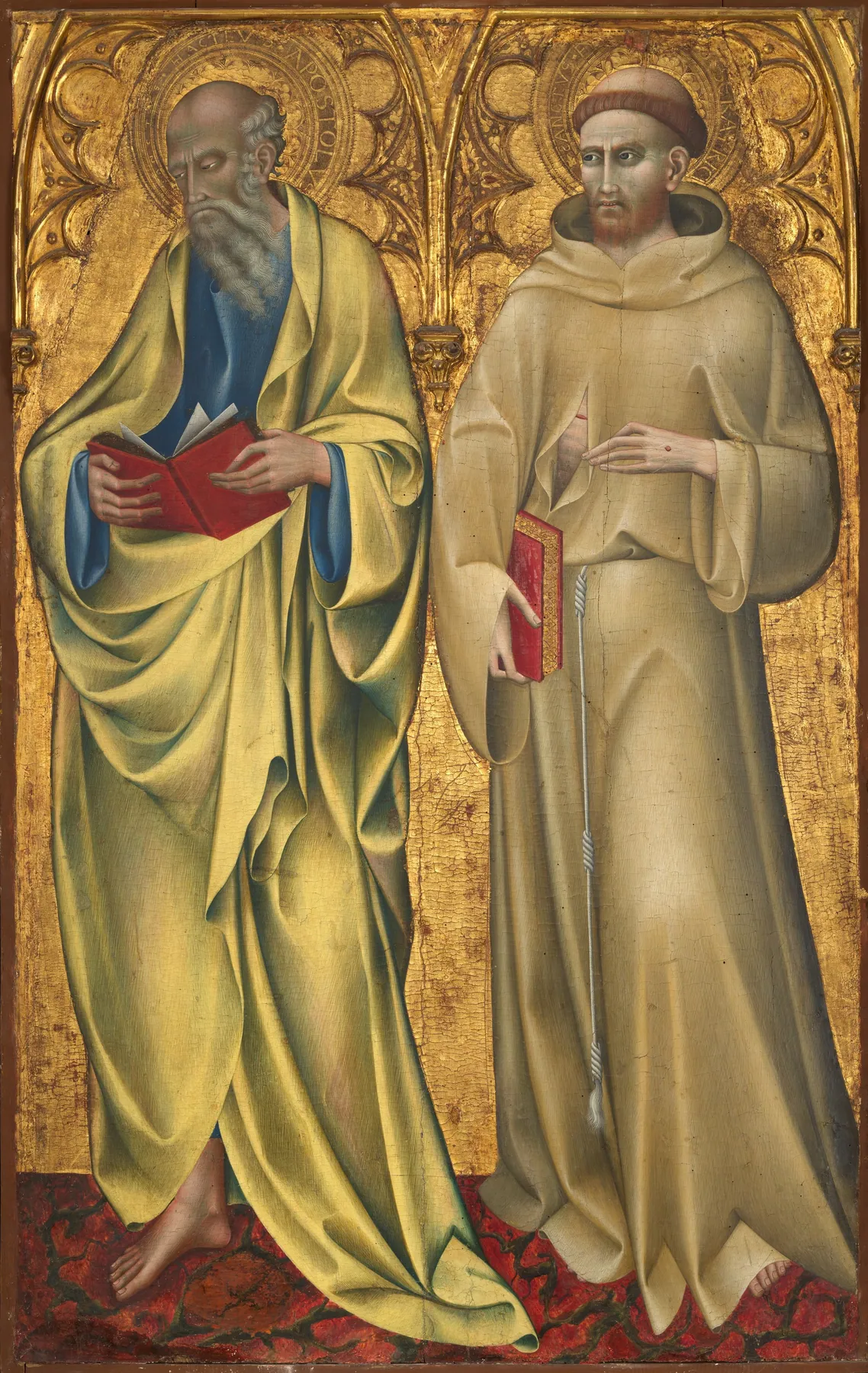 San Mateo y San Francisco, de Giovanni di Paolo