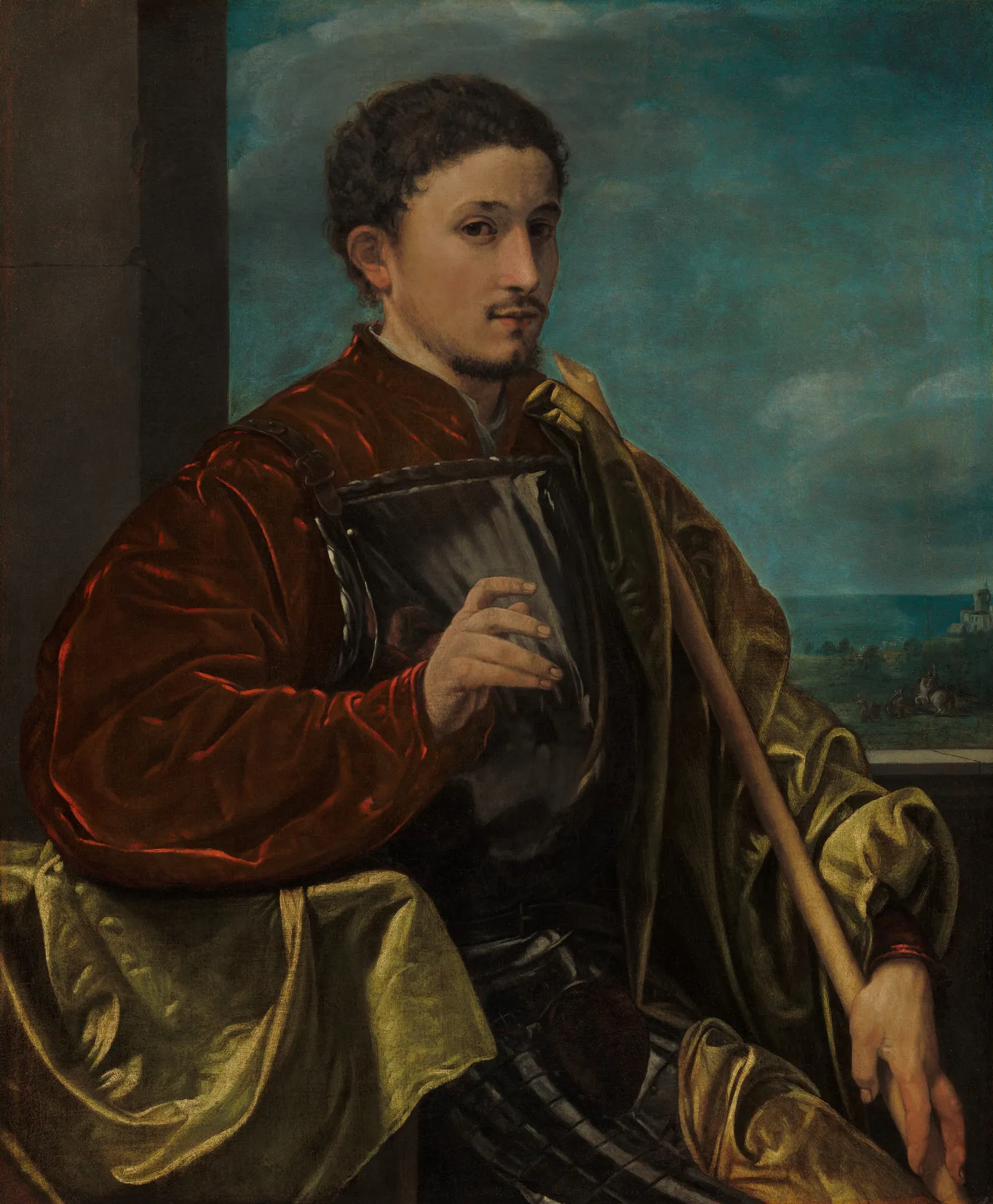 Retrato de un caballero, de Giovanni Girolamo Savoldo