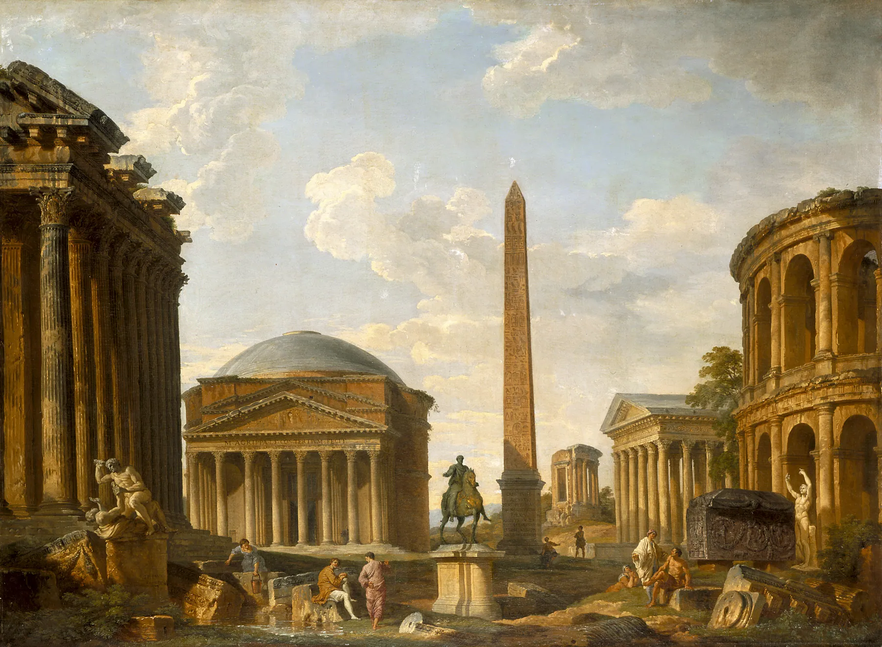 Capriccio romano, de Giovanni Paolo Panini