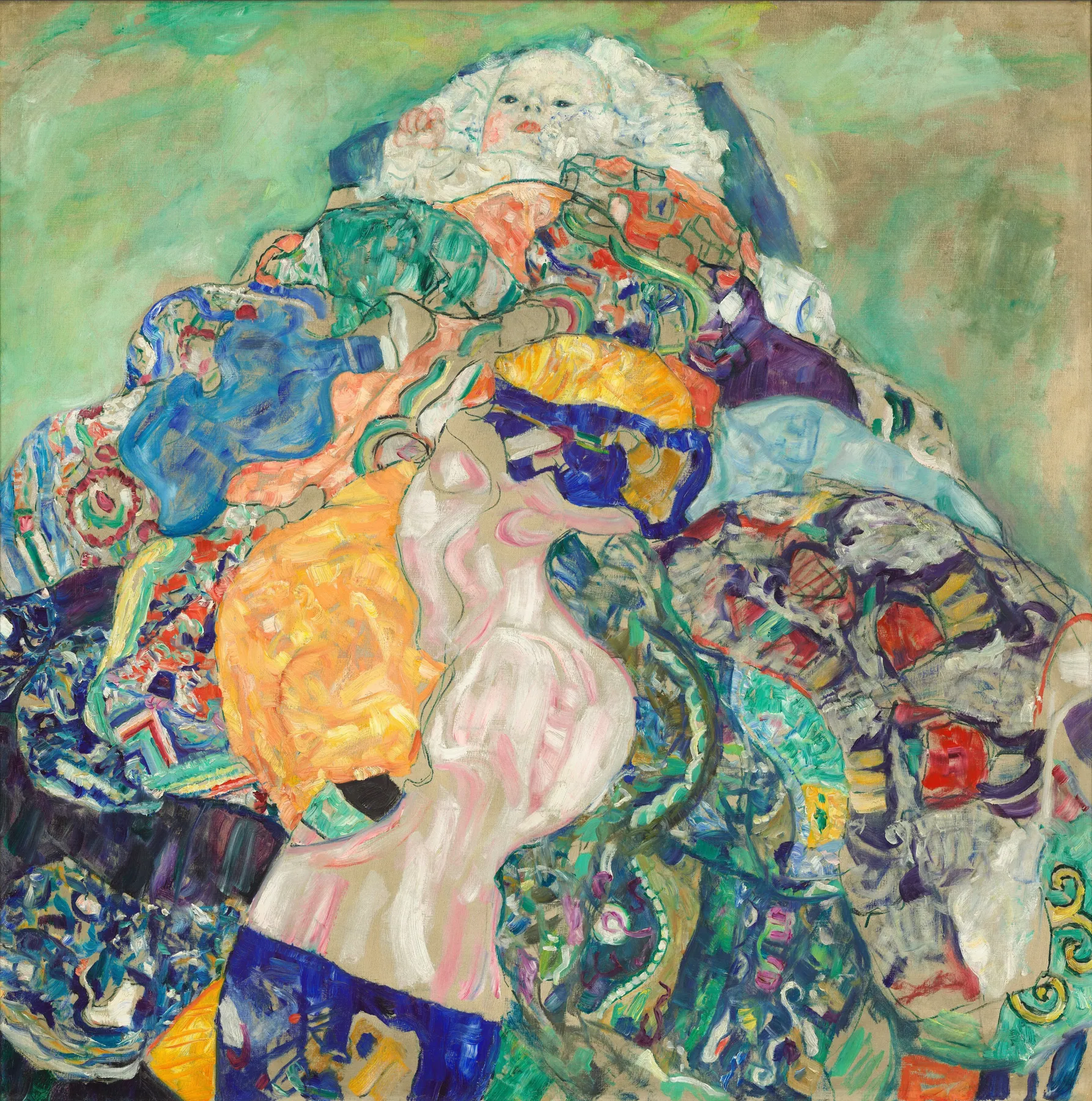Bebé (Cuna), de Gustav Klimt