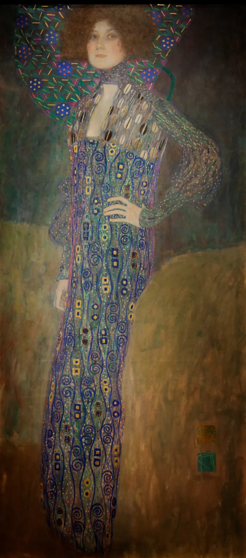 Retrato de Emilie Flöge, de Gustav Klimt