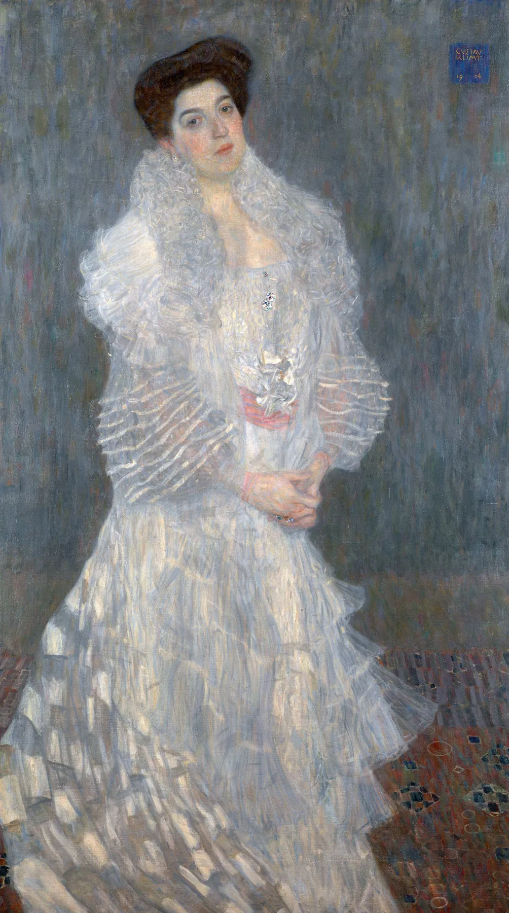 Retrato de Hermine Gallia, de Gustav Klimt