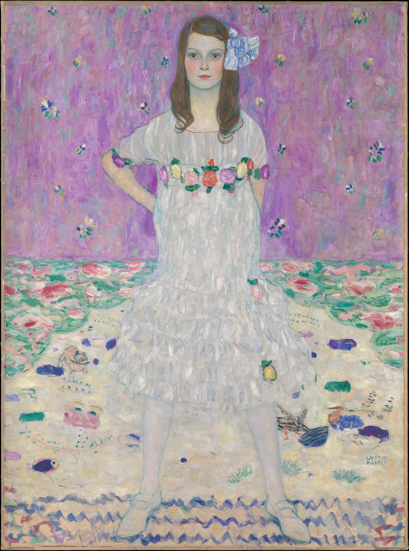 Retrato de Mäda Primavesi, de Gustav Klimt