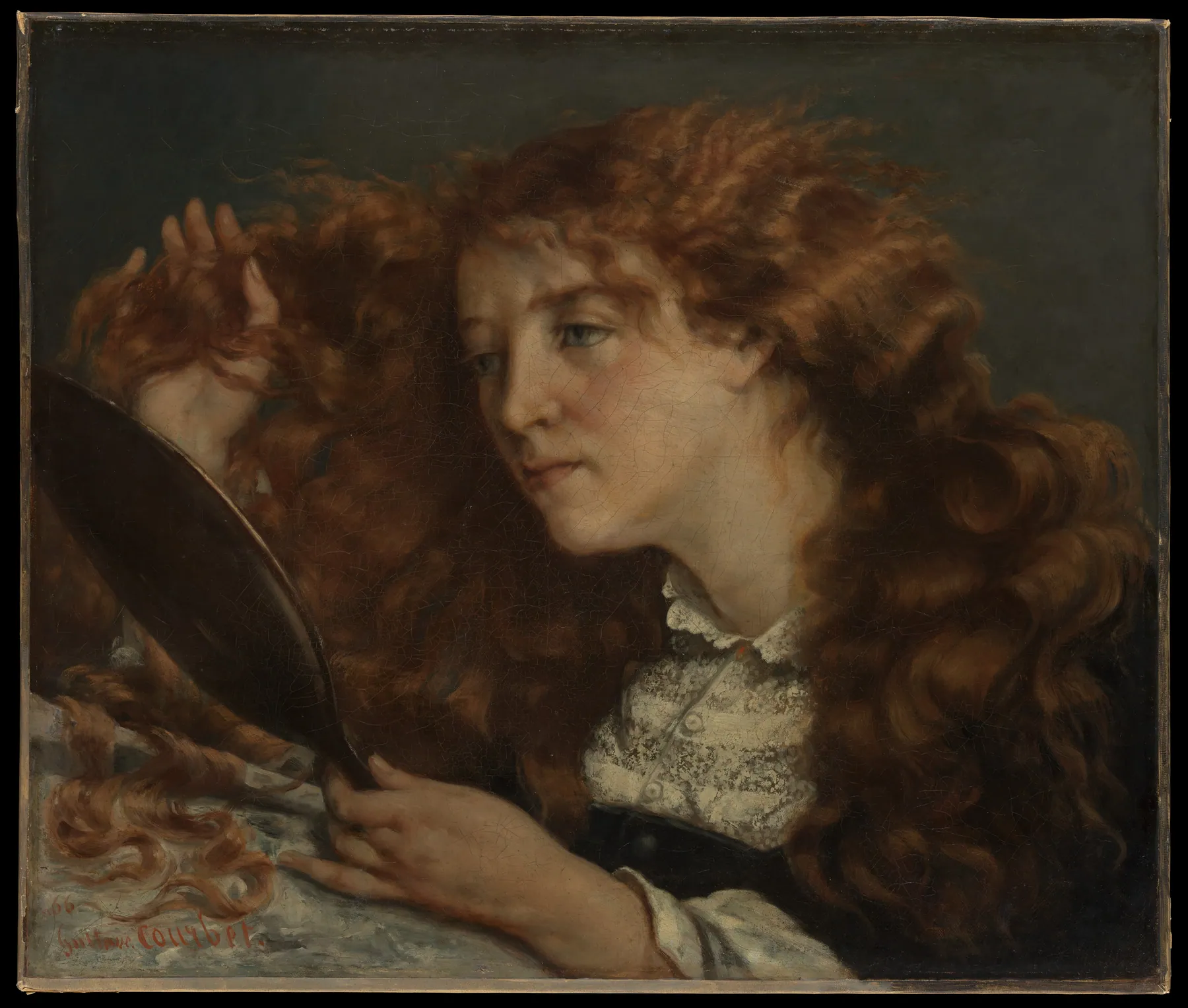 Jo, la bella irlandesa, de Gustave Courbet