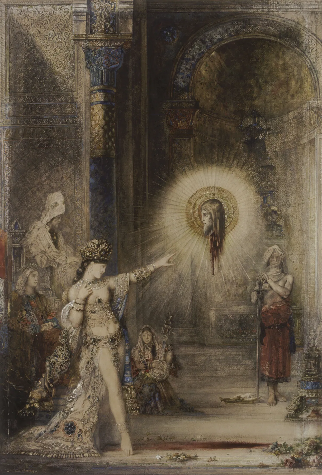 La aparición, de Gustave Moreau