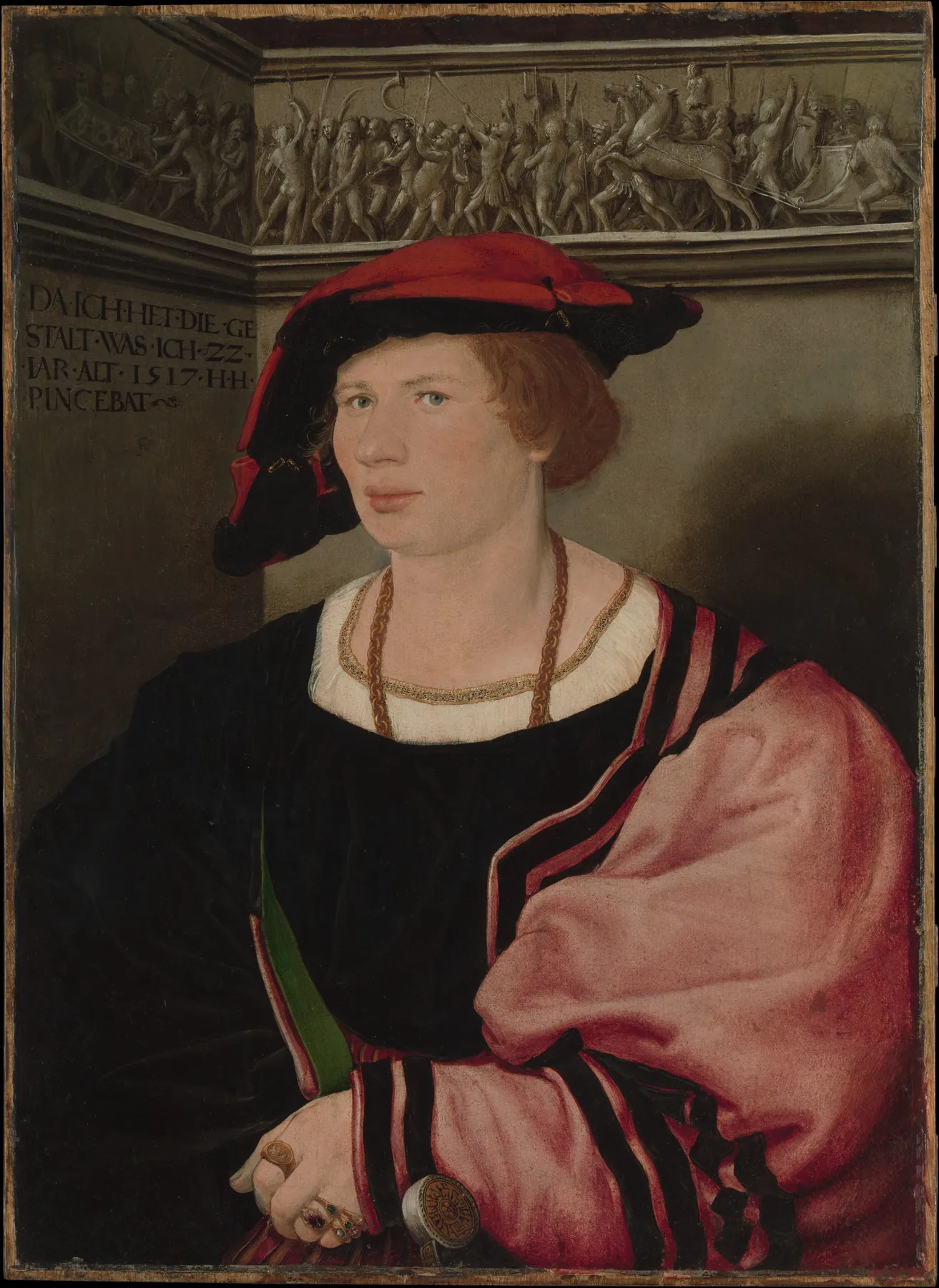 Benedikt von Hertenstein (nacido hacia 1495, muerto en 1522), de Hans Holbein el Joven