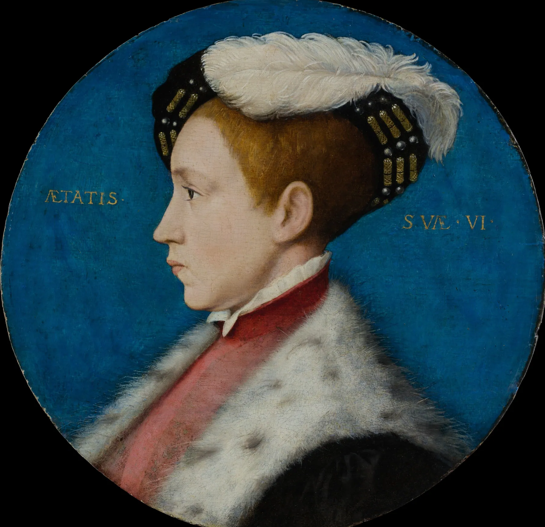 Eduardo VI (1537–1553), cuando duque de Cornualles, de Hans Holbein el Joven