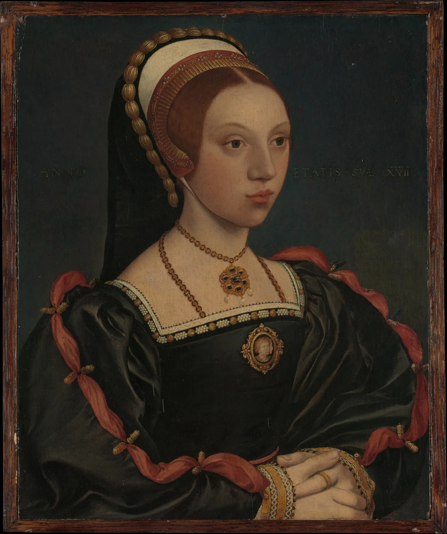 Retrato de una joven, de Hans Holbein el Joven