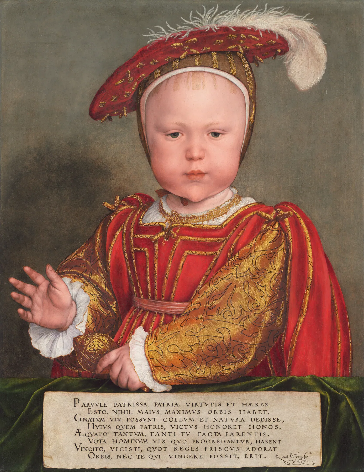 Retrato del rey Eduardo VI, de Hans Holbein el Joven