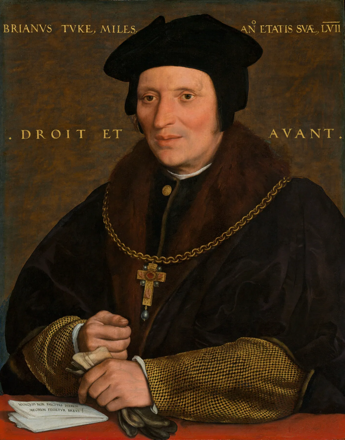 Sir Brian Tuke, de Hans Holbein el Joven