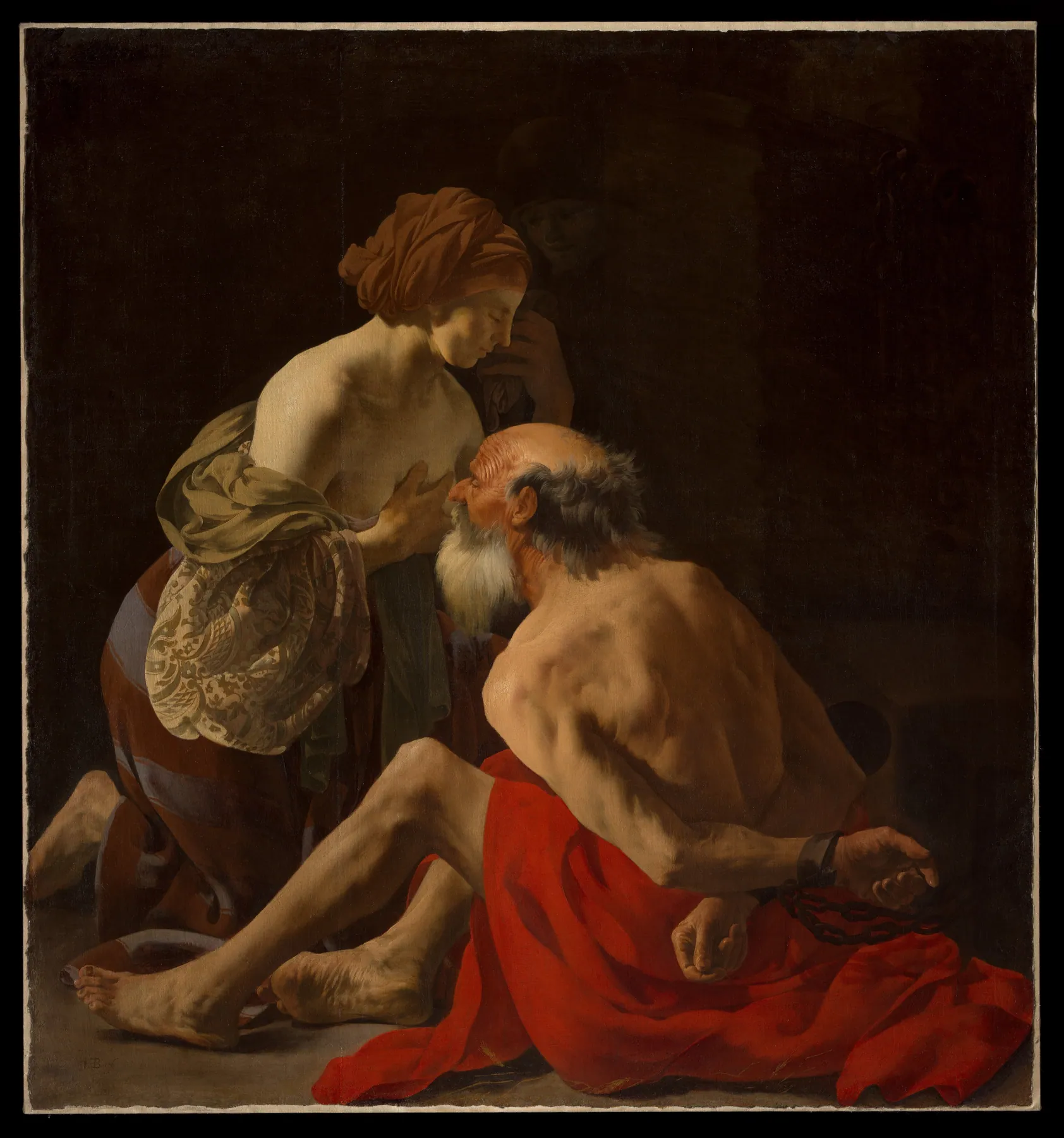 Caridad romana, de Hendrick ter Brugghen
