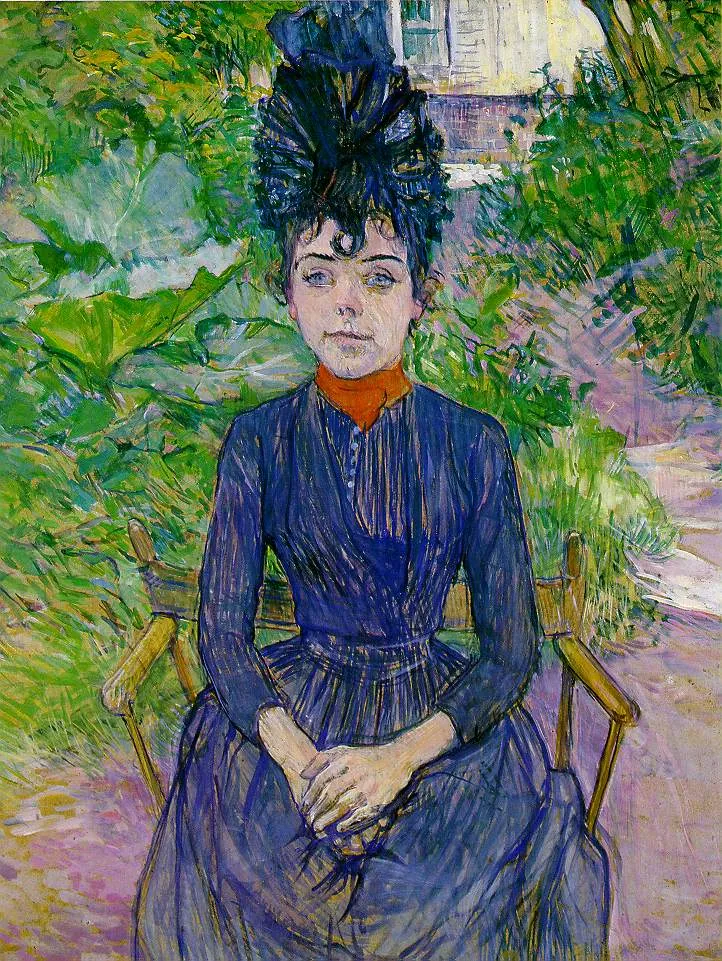 Justine Dieuhl, de Henri de Toulouse-Lautrec